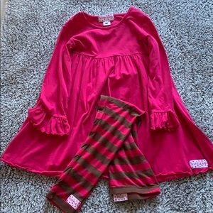 Ruffle girl outfit